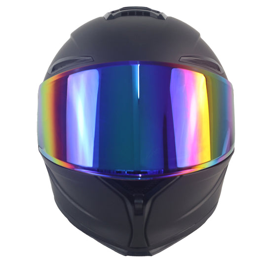 colorful Full-Face Anti-Fog Motorcycle And Street Bike Helmet with Stylish Colored Lenses Direct Sale From Manufacturer OEM Private Label Available