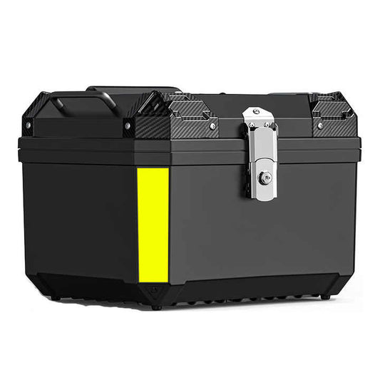 Detachable Electric Motorcycle Trunk Large Capacity Motorbike Suitcase Scooter PP Top case Motorcycle Universal Tail Boxes