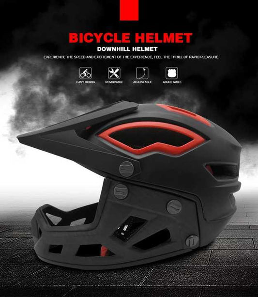 Fashion Adult Downhill off Road MTB Motocross Bicycle Helmet Full Face Electric Motorbike Bike Cross Helmet CE Approved