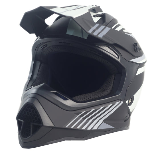 Customizable Off-Road Motorcycle Helmet, Eye-Catching Luminous Design for All Weather