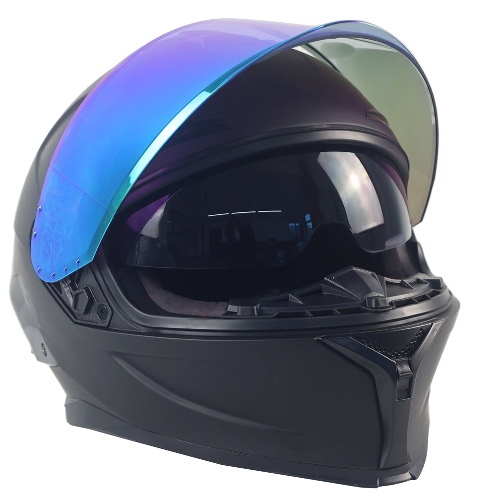 High Quality 2025 TOOP Wholesale Factory Single Visor Motorcycle Full Face Helmets Dot Certification