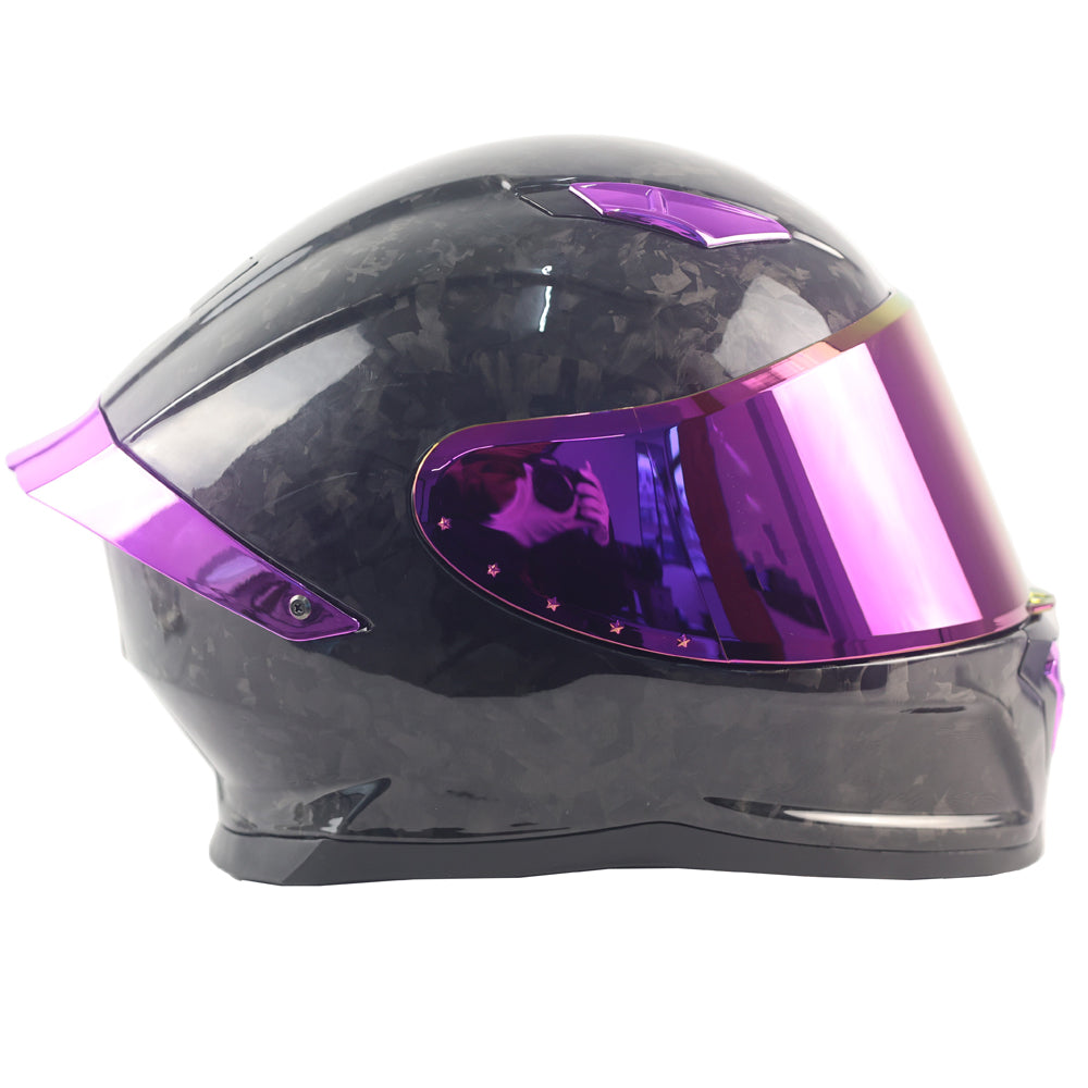 Full Face Bike Helmet Motorcycle Protection Breathable Carbon Fiber Motorcycle Helmet
