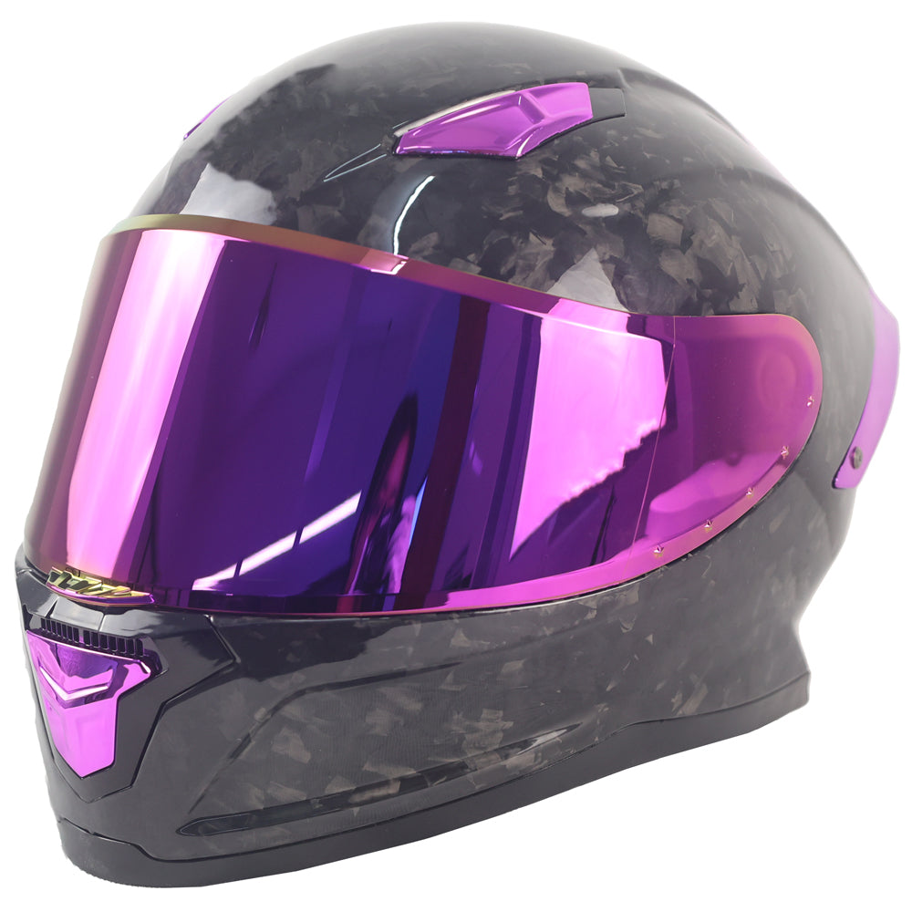 Full Face Bike Helmet Motorcycle Protection Breathable Carbon Fiber Motorcycle Helmet