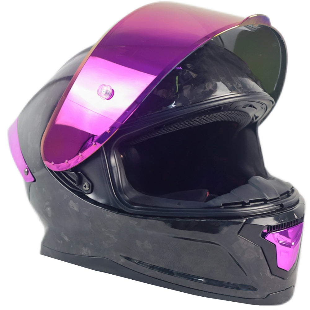 Full Face Bike Helmet Motorcycle Protection Breathable Carbon Fiber Motorcycle Helmet