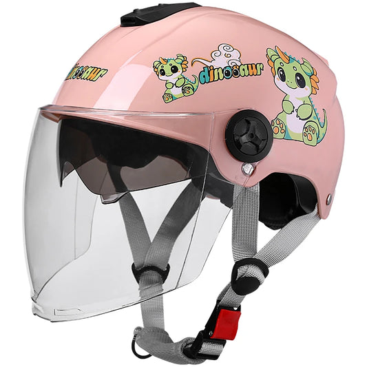 Breathable Cruiser Motorcycle Helmet Ventilation System for Summer Rides Dual Visors Double Lenses