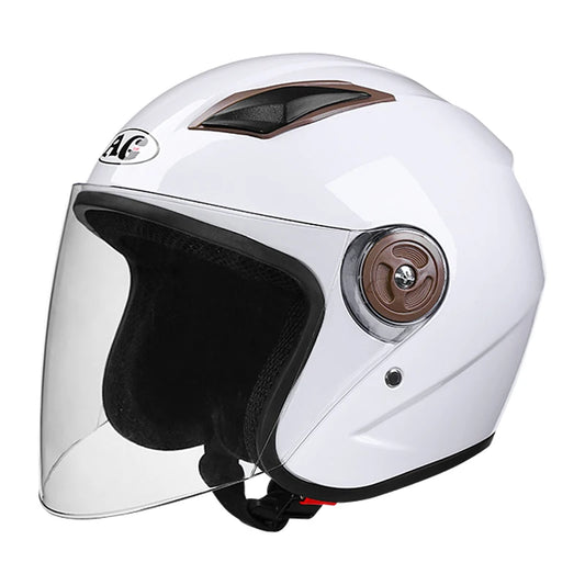 Motorcycle Helmet Safety Tips for New Riders to Stay Secure on Road Half Face Helmet Open Face Helmet