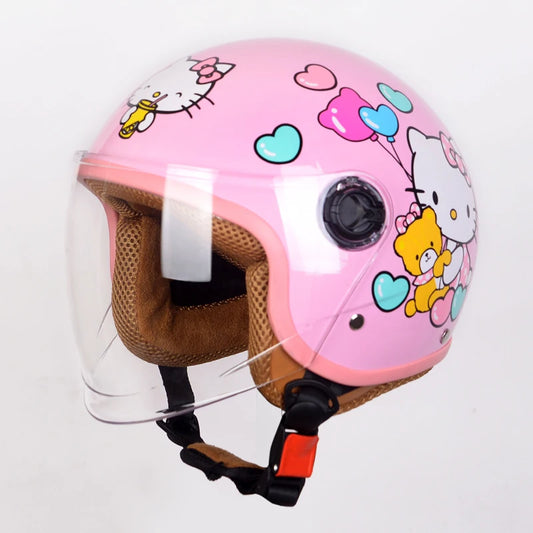 New 3C Certified Adult Helmet, Parent-child Cartoon Helmet