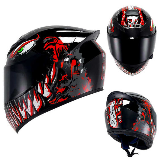 Motorcycle Helmets for Men and Women, Winter Personalized Safety, All Season Knight Motorcycle Full Helmets