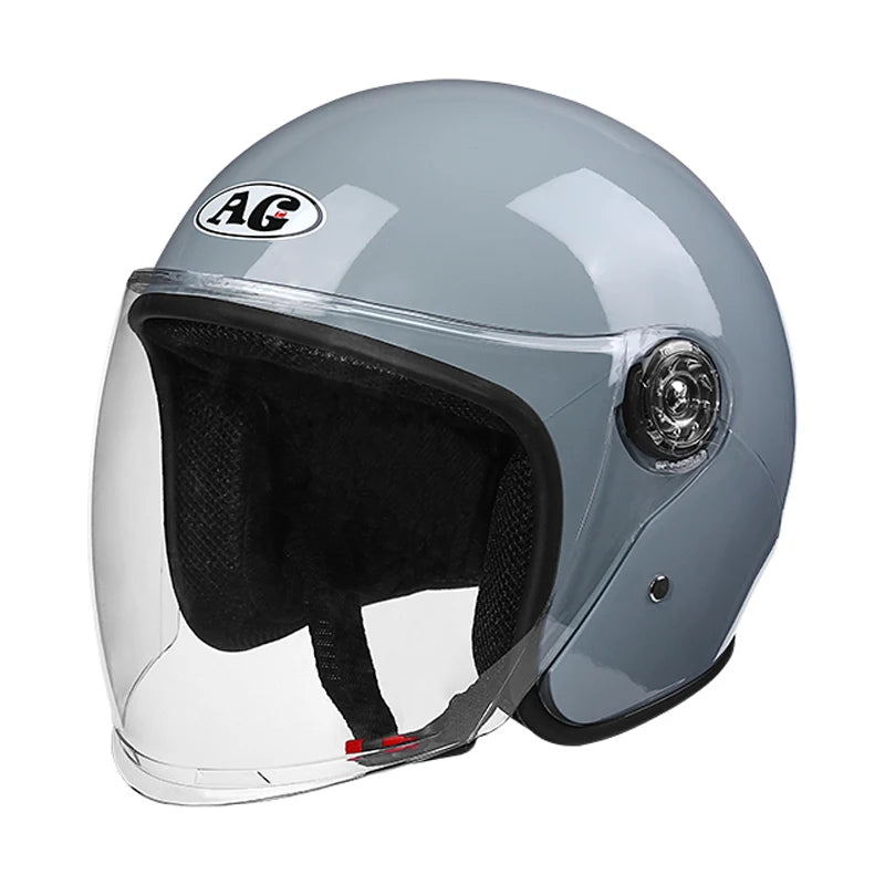 Dual Sport Open Face Half Face Motorcycle Helmet for Riding Adventures