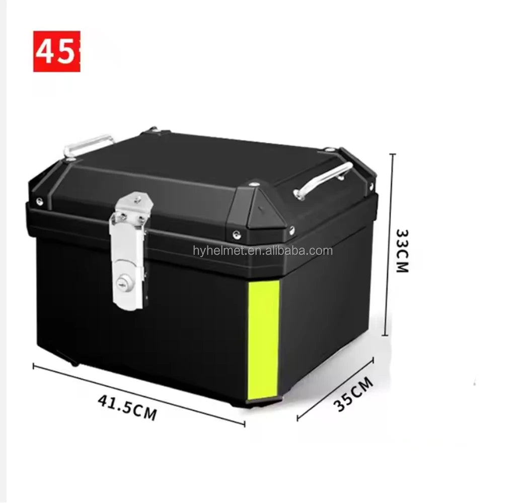 Large Capacity Motorcycle Tail Box with Multiple Sizes, Customizable, Direct From Manufacturer