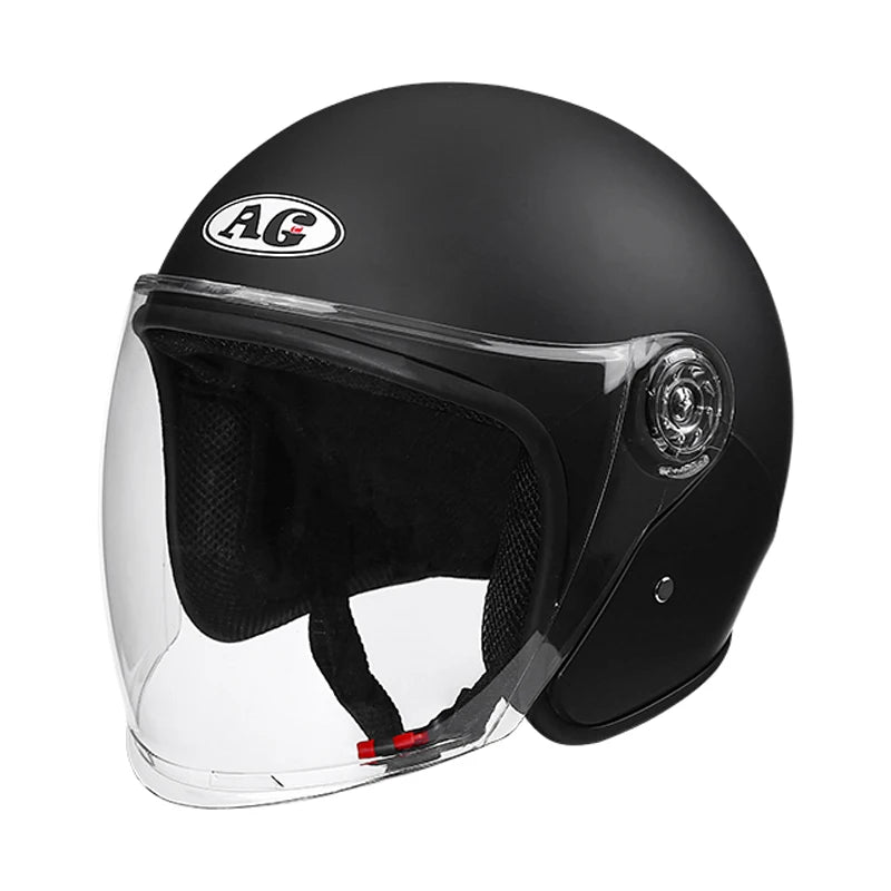 Dual Sport Open Face Half Face Motorcycle Helmet for Riding Adventures