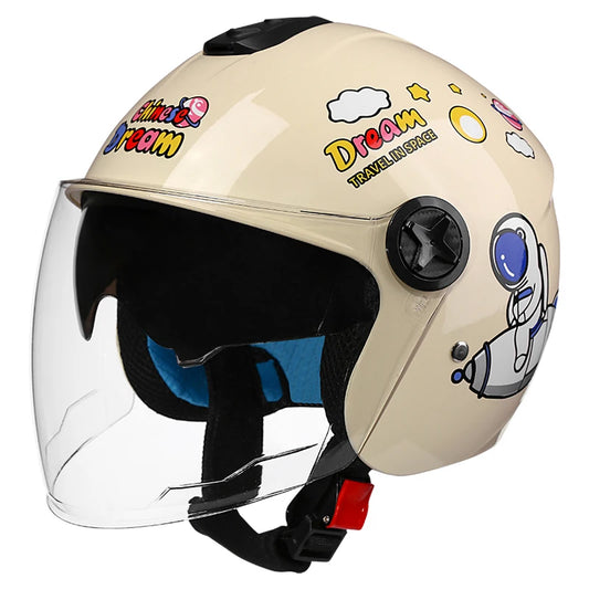 Impact-Resistant Motorcycle Helmet Quick-Release Buckle for Kids Safety