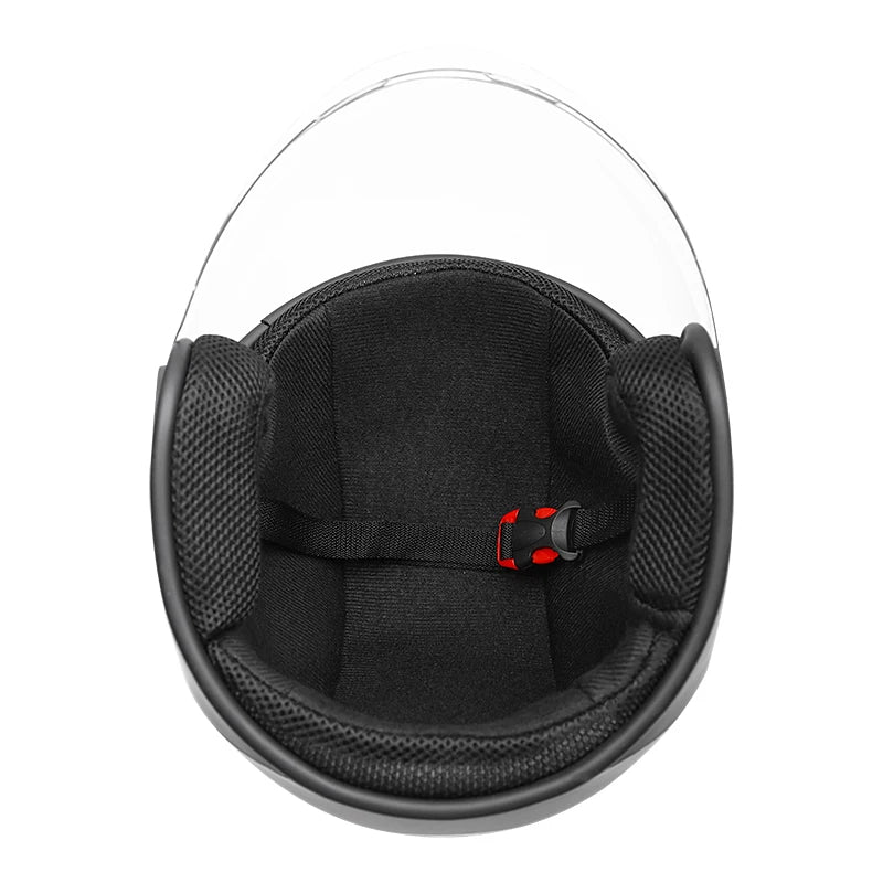 Dual Sport Open Face Half Face Motorcycle Helmet for Riding Adventures