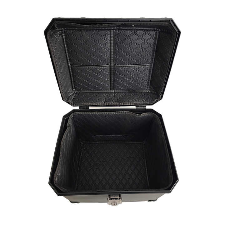 Detachable Electric Motorcycle Trunk Large Capacity Motorbike Suitcase Scooter PP Top case Motorcycle Universal Tail Boxes
