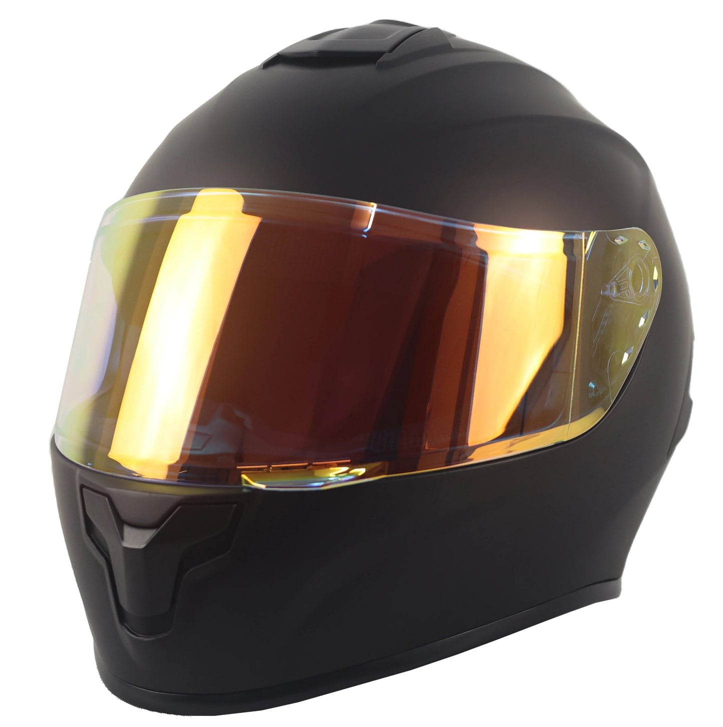 ABS Full Face Motorcycle Helmet with Quick Release Feature