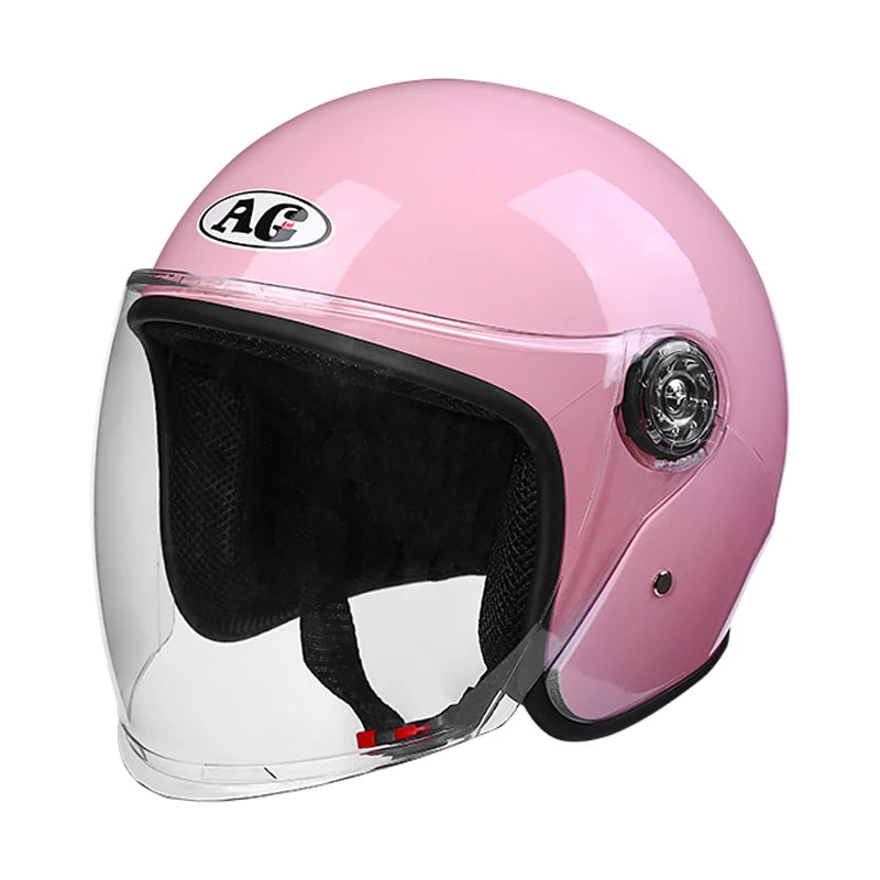 Dual Sport Open Face Half Face Motorcycle Helmet for Riding Adventures