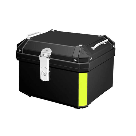 Detachable Electric Motorcycle Trunk Large Capacity Motorbike Suitcase Scooter PP Top case Motorcycle Universal Tail Boxes