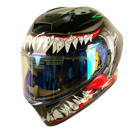 Full Face Anti-Fog Motorcycle Helmet with OEM Warranty Manufactured to High Standards
